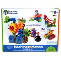 Learning Resources Gears! Gears! Gears! Machines in Motion, 116 Pieces