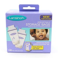 Lansinoh Breastmilk Storage Bags - 100 ct