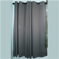 NICETOWN 2 Panel Set Blackout Curtains for Bedroom /Living Room, 52" Wide x 63" Long Each Panel, Grey, Grommet Top