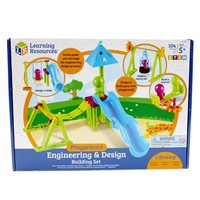 Learning Resources Playground Engineering & Design STEM Set, 104 Pieces