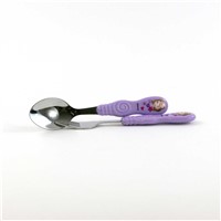 Zak! Designs Easy Grip Flatware, Children's Spoon and Fork with Sofia the First, BPA-free Plastic and Stainless Steel