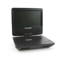Sylvania Portable DVD Player SDVD7027-C, 7-Inch, Swivel Screen, Black
